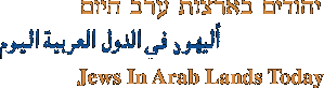 Jews in Arab Lands Today